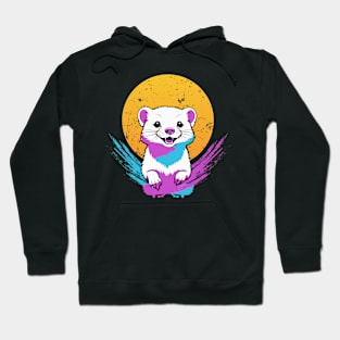 Adorable ferret owners ferrets Mom Hoodie